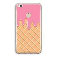 CaseCompany Ice cream: Huawei Ascend P8 Lite (2017) Transparant Hoesje