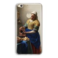CaseCompany The Milkmaid: Huawei Ascend P8 Lite (2017) Transparant Hoesje