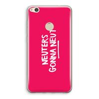 CaseCompany Neuters (roze): Huawei Ascend P8 Lite (2017) Transparant Hoesje