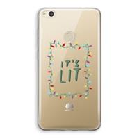 CaseCompany It's Lit: Huawei Ascend P8 Lite (2017) Transparant Hoesje