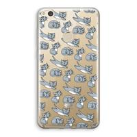 CaseCompany Poezen: Huawei Ascend P8 Lite (2017) Transparant Hoesje