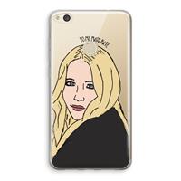 CaseCompany Mary Kate: Huawei Ascend P8 Lite (2017) Transparant Hoesje