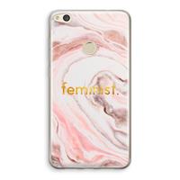 CaseCompany Feminist: Huawei Ascend P8 Lite (2017) Transparant Hoesje