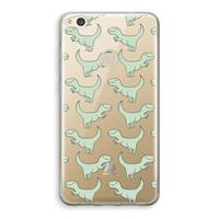 CaseCompany Dinos: Huawei Ascend P8 Lite (2017) Transparant Hoesje