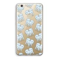 CaseCompany Octopussen: Huawei Ascend P8 Lite (2017) Transparant Hoesje