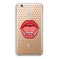 CaseCompany Yolo Denise: Huawei Ascend P8 Lite (2017) Transparant Hoesje