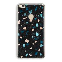 CaseCompany Terrazzo N°11: Huawei Ascend P8 Lite (2017) Transparant Hoesje