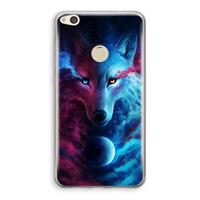 CaseCompany Where Light And Dark Meet: Huawei Ascend P8 Lite (2017) Transparant Hoesje