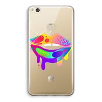CaseCompany Lip Palette: Huawei Ascend P8 Lite (2017) Transparant Hoesje