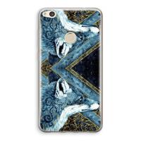 CaseCompany Golden Fox: Huawei Ascend P8 Lite (2017) Transparant Hoesje