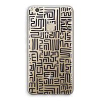 CaseCompany Moroccan Print: Huawei Ascend P8 Lite (2017) Transparant Hoesje