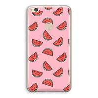 CaseCompany Watermeloen: Huawei Ascend P8 Lite (2017) Transparant Hoesje
