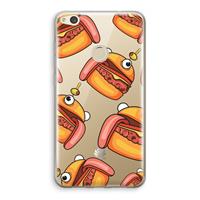 CaseCompany Hamburger: Huawei Ascend P8 Lite (2017) Transparant Hoesje