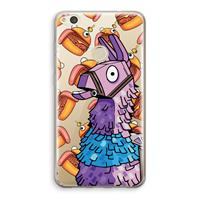 CaseCompany Loot Burger: Huawei Ascend P8 Lite (2017) Transparant Hoesje