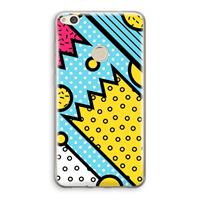 CaseCompany Pop Art #1: Huawei Ascend P8 Lite (2017) Transparant Hoesje