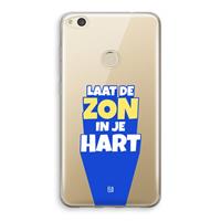 CaseCompany Laat de zon in je hart: Huawei Ascend P8 Lite (2017) Transparant Hoesje