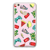 CaseCompany Things Jamie Loves: Huawei Ascend P8 Lite (2017) Transparant Hoesje