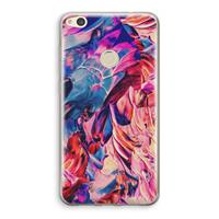 CaseCompany Pink Orchard: Huawei Ascend P8 Lite (2017) Transparant Hoesje