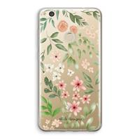 CaseCompany Botanical sweet flower heaven: Huawei Ascend P8 Lite (2017) Transparant Hoesje