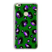 CaseCompany Green Cheetah: Huawei Ascend P8 Lite (2017) Transparant Hoesje