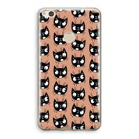 CaseCompany Kat: Huawei Ascend P8 Lite (2017) Transparant Hoesje