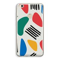 CaseCompany Illustratieve pop 1: Huawei Ascend P8 Lite (2017) Transparant Hoesje