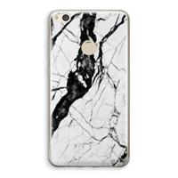 CaseCompany Witte marmer 2: Huawei Ascend P8 Lite (2017) Transparant Hoesje