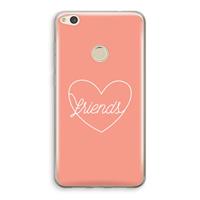 CaseCompany Friends heart: Huawei Ascend P8 Lite (2017) Transparant Hoesje