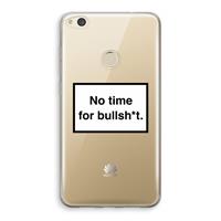 CaseCompany No time: Huawei Ascend P8 Lite (2017) Transparant Hoesje