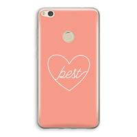 CaseCompany Best heart: Huawei Ascend P8 Lite (2017) Transparant Hoesje