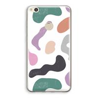 CaseCompany Memphis Shapes: Huawei Ascend P8 Lite (2017) Transparant Hoesje