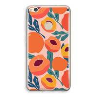 CaseCompany Perzik: Huawei Ascend P8 Lite (2017) Transparant Hoesje