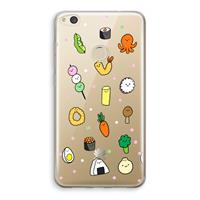 CaseCompany Happy bento friends: Huawei Ascend P8 Lite (2017) Transparant Hoesje