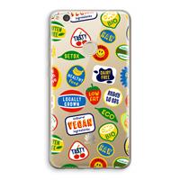 CaseCompany Fruitsticker: Huawei Ascend P8 Lite (2017) Transparant Hoesje