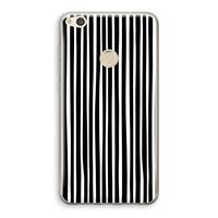 CaseCompany Stripes: Huawei Ascend P8 Lite (2017) Transparant Hoesje