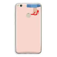 CaseCompany High heels: Huawei Ascend P8 Lite (2017) Transparant Hoesje