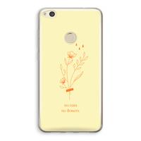 CaseCompany No rain no flowers: Huawei Ascend P8 Lite (2017) Transparant Hoesje