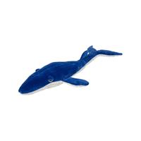 Pluche knuffel blauwe vinvis walvis van 60 cm -