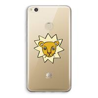 CaseCompany Kleine leeuw: Huawei Ascend P8 Lite (2017) Transparant Hoesje