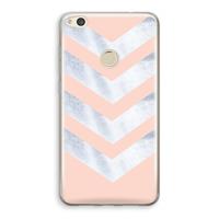 CaseCompany Marmeren pijlen: Huawei Ascend P8 Lite (2017) Transparant Hoesje