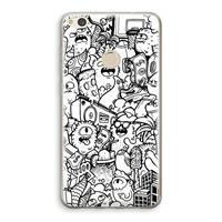 CaseCompany Vexx City #2: Huawei Ascend P8 Lite (2017) Transparant Hoesje