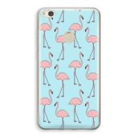 CaseCompany Anything Flamingoes: Huawei Ascend P8 Lite (2017) Transparant Hoesje