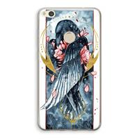 CaseCompany Golden Raven: Huawei Ascend P8 Lite (2017) Transparant Hoesje