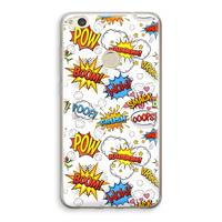 CaseCompany Pow Smack: Huawei Ascend P8 Lite (2017) Transparant Hoesje
