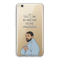 CaseCompany Hotline bling: Huawei Ascend P8 Lite (2017) Transparant Hoesje