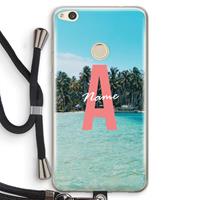 CaseCompany Pacific Dream: Huawei Ascend P8 Lite (2017) Transparant Hoesje met koord