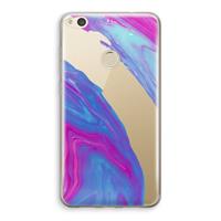CaseCompany Zweverige regenboog: Huawei Ascend P8 Lite (2017) Transparant Hoesje