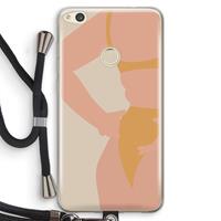 CaseCompany Bikini body: Huawei Ascend P8 Lite (2017) Transparant Hoesje met koord