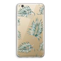 CaseCompany Simple leaves: Huawei Ascend P8 Lite (2017) Transparant Hoesje