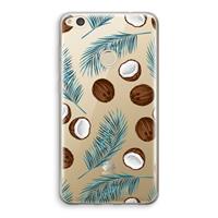 CaseCompany Kokosnoot roze: Huawei Ascend P8 Lite (2017) Transparant Hoesje